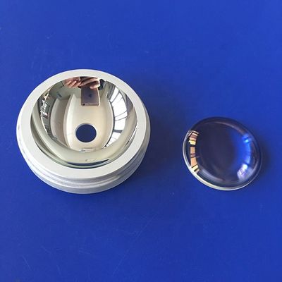 Cangkir Reflektor LED Material BK7 Kustom dengan Diameter 25mm dan Panjang Fokus 150mm