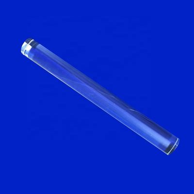 10mmx60mm Sapphire 0.5mm To 50mm Glass Rod Lens For Laser Machine