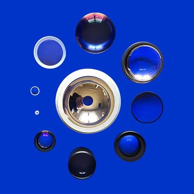 Cangkir Reflektor LED Material BK7 Kustom dengan Diameter 25mm dan Panjang Fokus 150mm