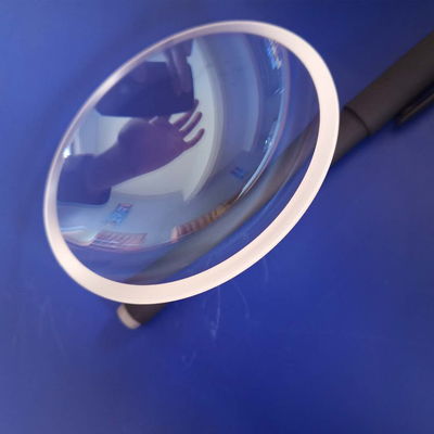 AR Coating Sapphire Dome Lens dengan Diameter 25mm dan focal length 150mm untuk Imaging Infrared Thermal