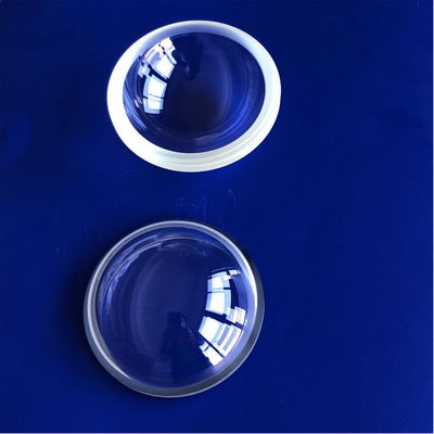 AR Coating Sapphire Dome Lens dengan Diameter 25mm dan focal length 150mm untuk Imaging Infrared Thermal