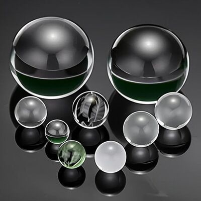 BK7 Material 1mm Diameter Ball Lens dengan kualitas permukaan presisi untuk aplikasi optik