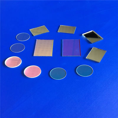 Green 410nm Narrow Bandpass Optical Glass Filters Dichroic Absorption