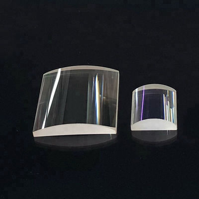 Optical Glass CaF2 Cylindrical Mirrors , BK7 Square Fresnel Lens